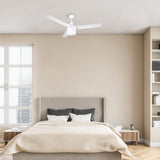 Aeroflow Skyster 122cm 48inch AC Ceiling Fan with Light - White