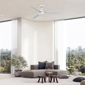 Aeroflow Winglide 132cm 52inch AC Ceiling Fan with LED - White