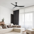 Aeroflow Elevind 132cm 52inch DC Ceiling Fan - Black