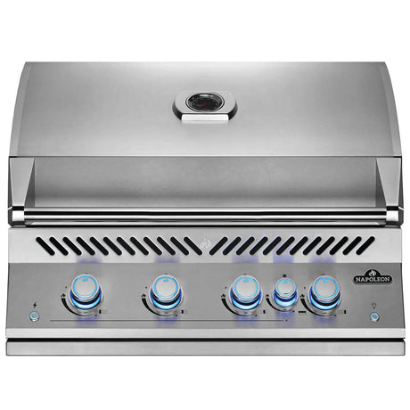 Napoleon Built in 700 Series LPG 32" with Rear Burner + Lights - BIG32RBIPSS-1-AU