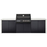 Crossray Xplor Gas BBQ Outdoor Kitchen GD4KW-07 - Black