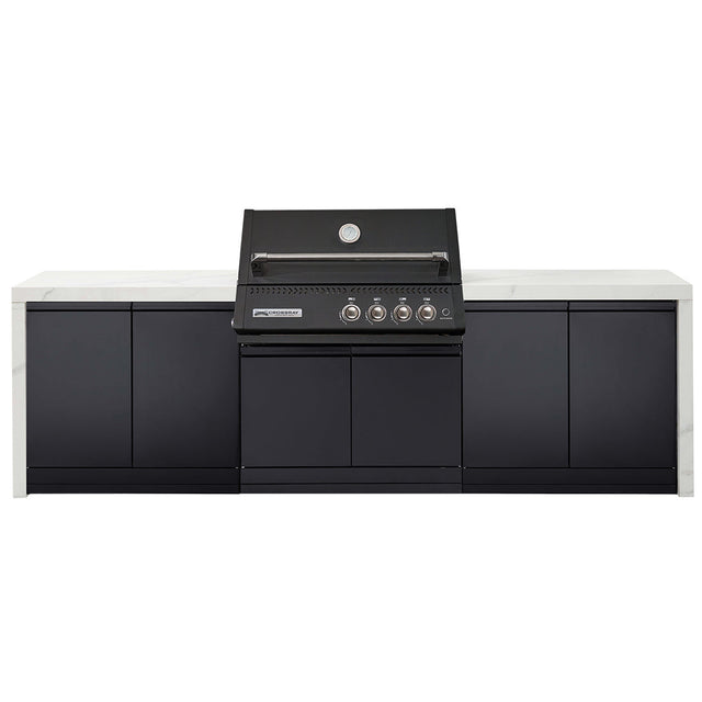 Crossray Xplor Gas BBQ Outdoor Kitchen GD4KW-07 - Black