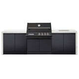 Crossray Xplor Gas BBQ Outdoor Kitchen GD4KW-08 - Black