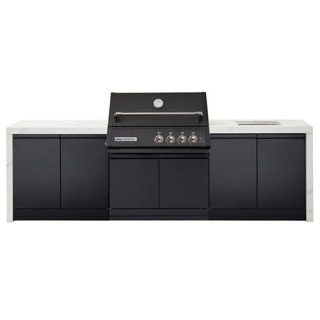 Crossray Xplor Gas BBQ Outdoor Kitchen GD4KW-08 - Black