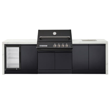 Crossray Xplor Gas BBQ Outdoor Kitchen GD4KW-10 - Black