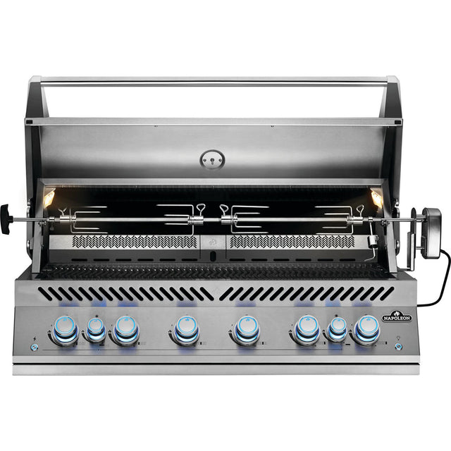 Napoleon Built in 700 Series 44" with Rear Burner + Lights - Natural Gas - BIG44RBINSS-1-AU