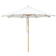 Billy Fresh 3m Deluxe Bamboo Umbrella - Cream