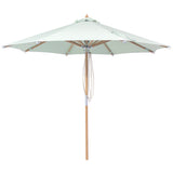 Billy Fresh 3m Deluxe Bamboo Umbrella - Sage