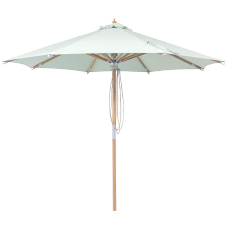 Billy Fresh 3m Deluxe Bamboo Umbrella - Sage