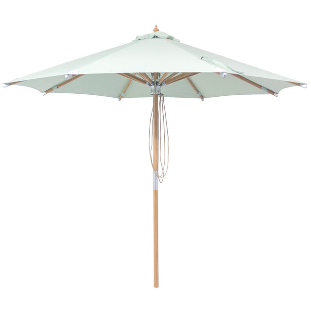 Billy Fresh 3m Deluxe Bamboo Umbrella - Sage