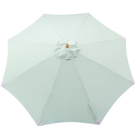 Billy Fresh 3m Deluxe Bamboo Umbrella - Sage