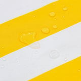 Billy Fresh 3m Deluxe Bamboo Umbrella - Yellow