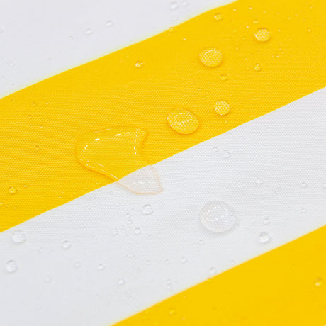 Billy Fresh 3m Deluxe Bamboo Umbrella - Yellow