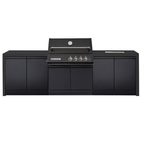 Crossray Xplor Bas BBQ Outdoor Kitchen GD4KB-02 - Black