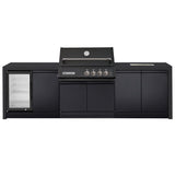 Crossray Xplor Bas BBQ Outdoor Kitchen GD4KB-04 - Black