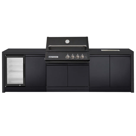 Crossray Xplor Bas BBQ Outdoor Kitchen GD4KB-04 - Black