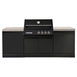 Crossray Xplor Mini Gas BBQ Kitchen GD4XKBLK-2 - Black