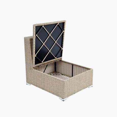 Amani Storage Centre Chair - Driftwood Stone