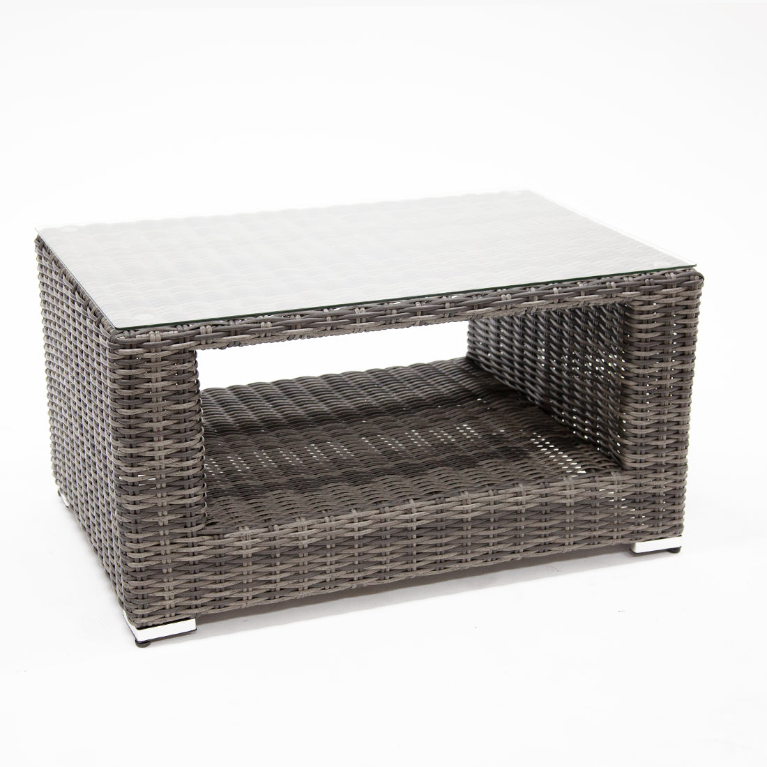 Amani 7pc Storage Lounge w/ Coffee Table - Grey