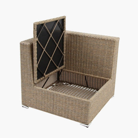 Amani 7pc Storage Lounge Coffee + Cnr Table - DW