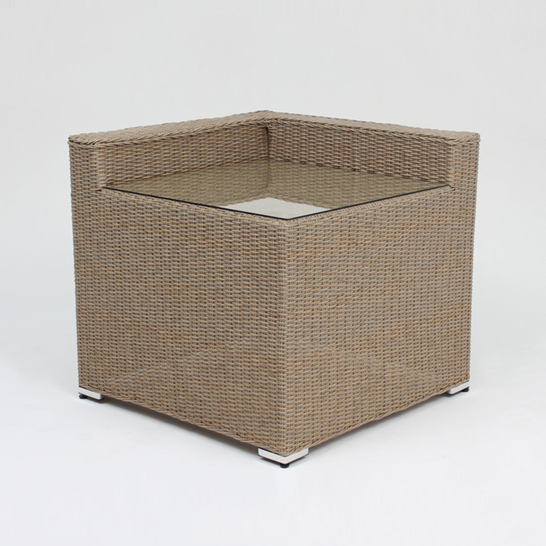 Amani Corner Table - Driftwood