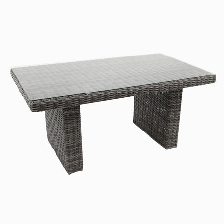 Amani 7pc Storage Lounge w/ Dining Table - Grey