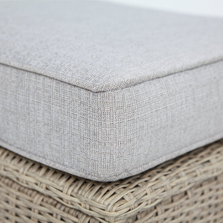 Amani 4pc Storage Lounge - Driftwood Stone