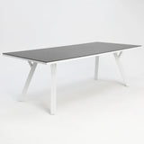 Athena Dallas 7pc Dining Setting - White