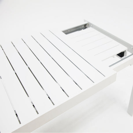 Azura Extendable Balcony Table - White