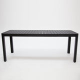 Azura Extendable Balcony Table - Black