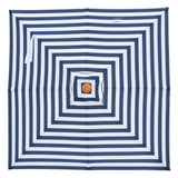 Billy Fresh 2m Timber-Look Aluminium Bahamas Umbrella - Navy