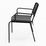 Java Bahamas 9pc Dining Setting - Black