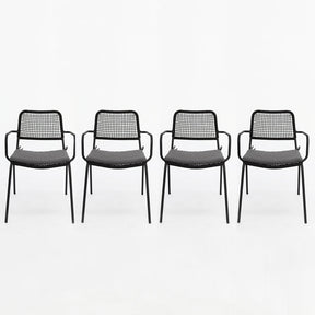 Bahamas Chair Set of 4 - Black