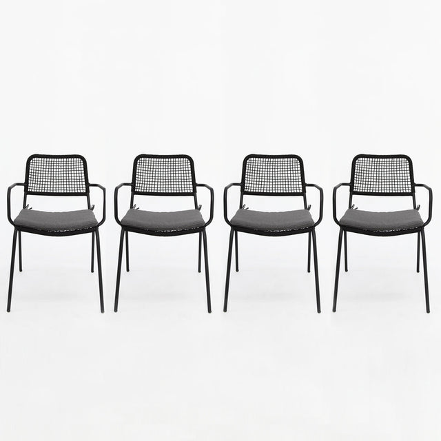 Bahamas Chair Set of 4 - Black