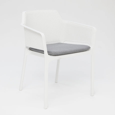 Bailey Dining Armchair - White