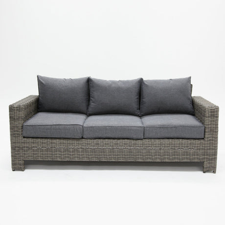 Banksia 3 Seat Sofa - Grey Storm