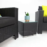 Banksia 11CT Lounge Setting Black