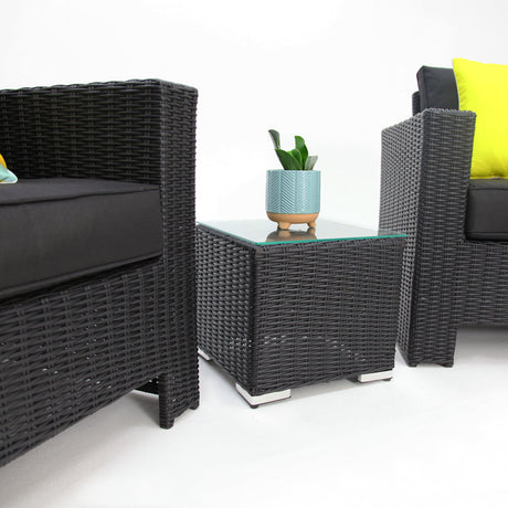 Banksia 11CT Lounge Setting Black