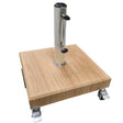 25kg Timber Look Umbrella Base