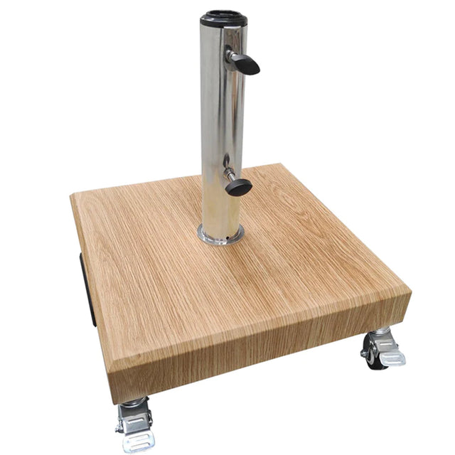 25kg Timber Look Umbrella Base