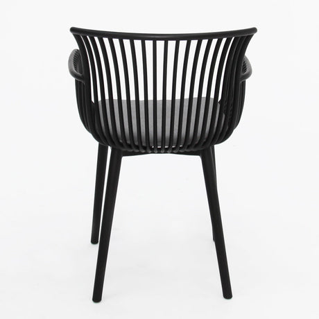 Canela Dining Chair Set of 4 - Black