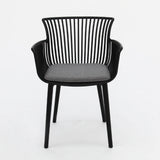 Ravenne Canela 9pc Dining Setting - Black
