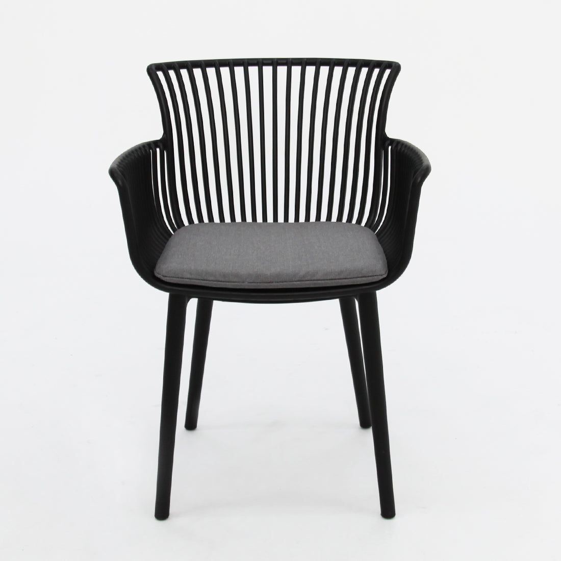 Canela Dining Chair Set of 4 - Black