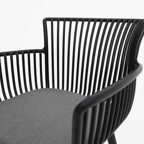 Canela Dining Chair Set of 4 - Black