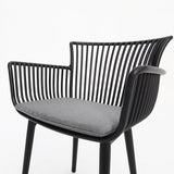 Canela Dining Chair Set of 4 - Black