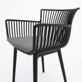 Canela Dining Chair Set of 4 - Black