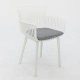 Canela Dining Chair Set of 4 - White