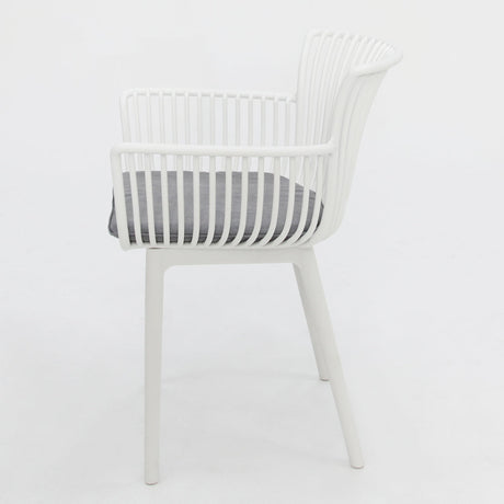 Canela Dining Chair Set of 4 - White