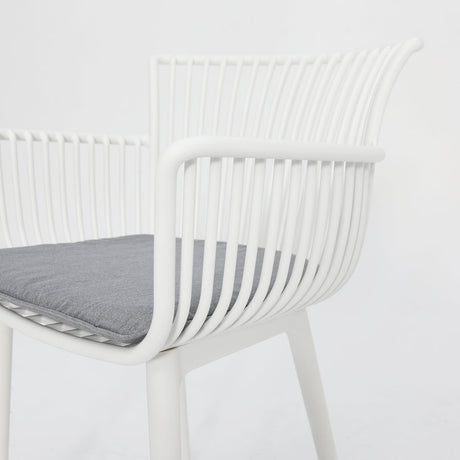 Canela Dining Chair Set of 4 - White