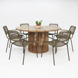 Carella Bahamas 7pc Dining Setting - Olive